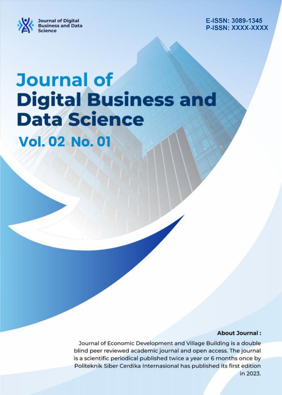 					View Vol. 2 No. 1 (2025): Journal of Digital Business And Data Science
				